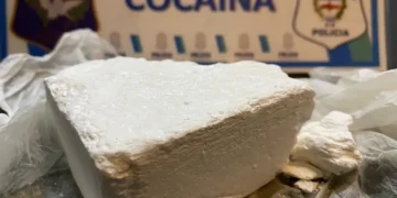 Ostende: secuestran cocaína valuada en más de un millón de pesos