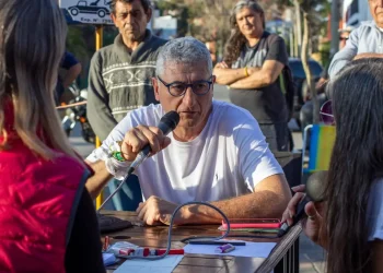 Manifestación contra la Corte Suprema en Villa Gesell
