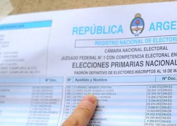 Habilitan el padrón definitivo para consultar los lugares de votación