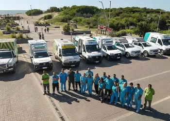 Se suman nuevas ambulancias al operativo de atención al turista del verano