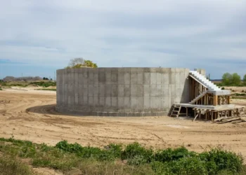 Avanza la ampliación de la planta depuradora de Villa Gesell