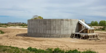 Avanza la ampliación de la planta depuradora de Villa Gesell