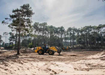 Pinamar inicia obra histórica: Planta de tratamiento de efluentes cloacales