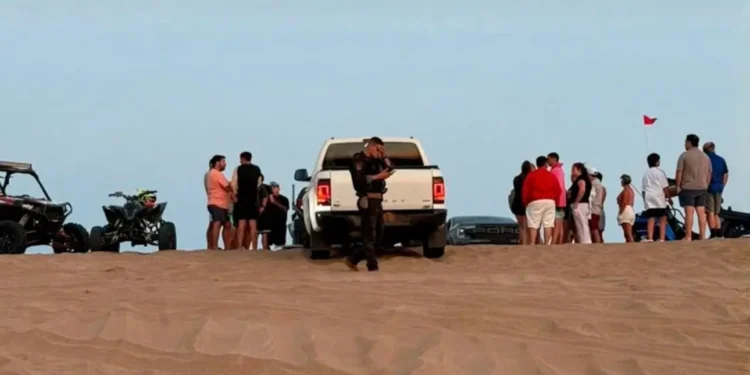 Accidente con UTV en la Frontera