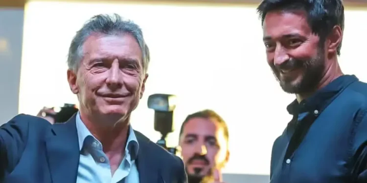 Mauricio Macri y Martín Yeza
