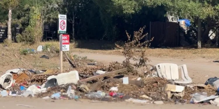 Microbasurales en Ostende