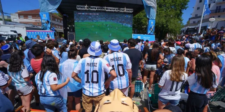 Mundial en Villa Gesell