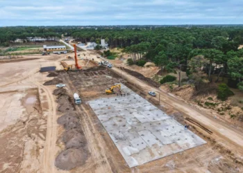 Avanza la planta depuradora con obras clave en distintos sectores