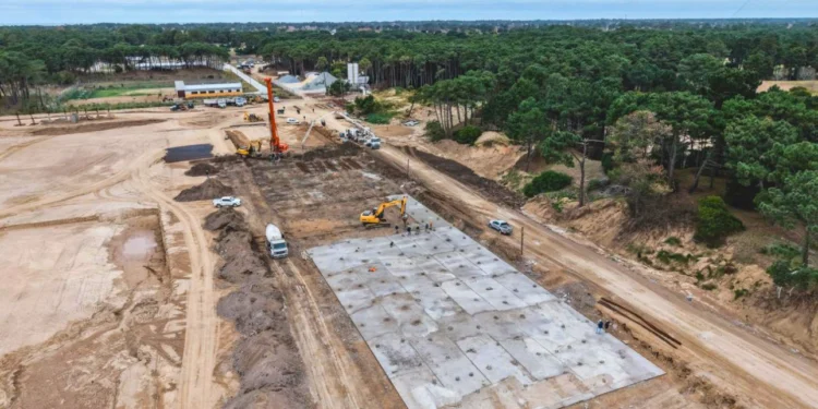 Obra de planta depuradora