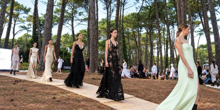 Desfile de moda en Cariló